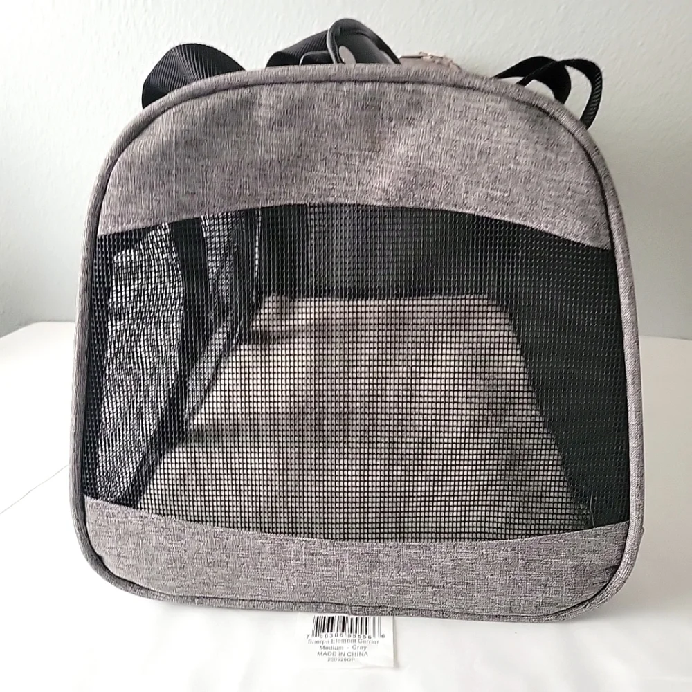 Sherpa Element Gray Dog Carrier